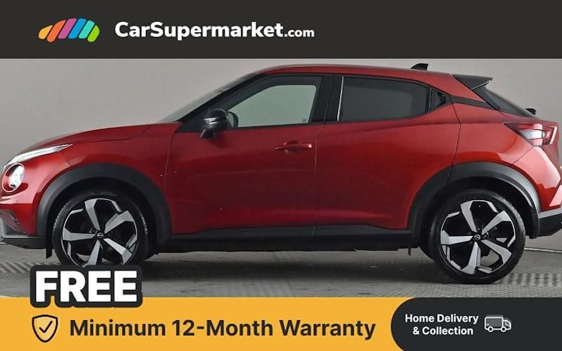 Used Nissan Juke Tekna 114 HP (83 kW) 2022 Red SUV