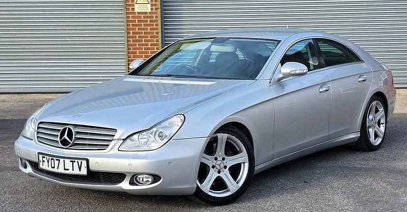 Used Mercedes CLS350 2007 Silver Coupe