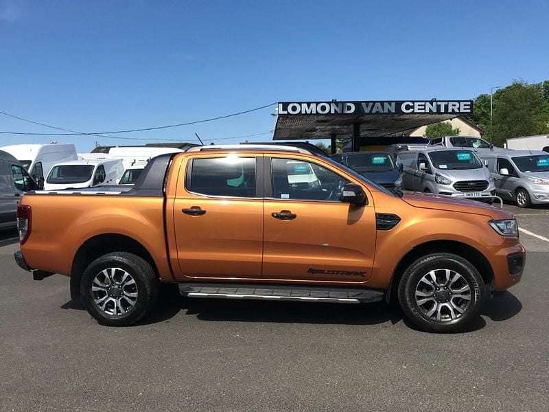 Used Ford Ranger Wildtrack 2020 Orange Pickup