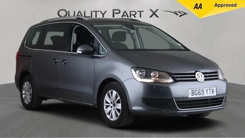 Grey Used 2019 VW Sharan SE MPV | £16,141 (Good price) - Image 1/3