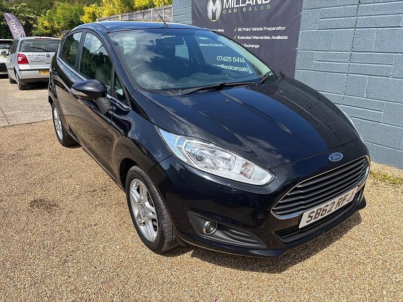 Used Ford Fiesta Zetec 2013 Black Hatchback
