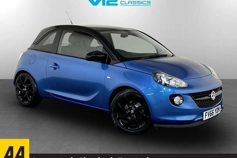 Used Vauxhall Adam S 70 HP (51 kW) 2017 Blue Hatchback