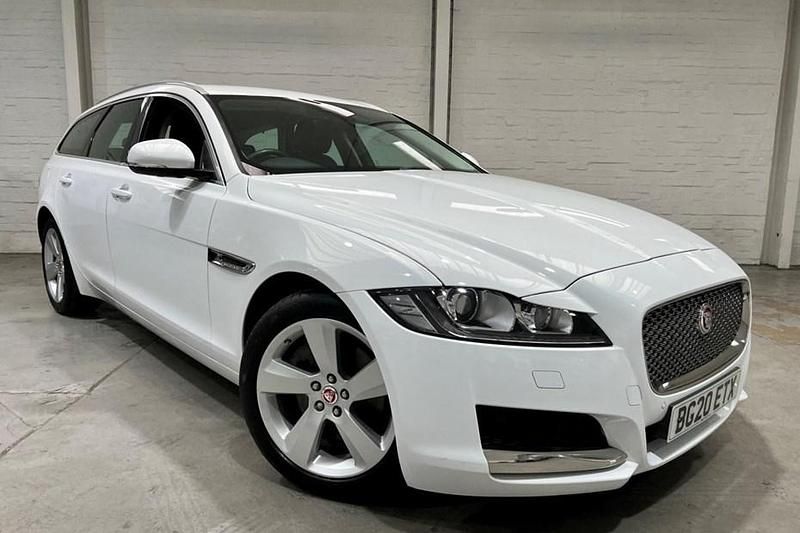 White Used 2020 Jaguar XF Sportbrake Portfolio Estate | £17,995 (Fair price) - Image 1/1
