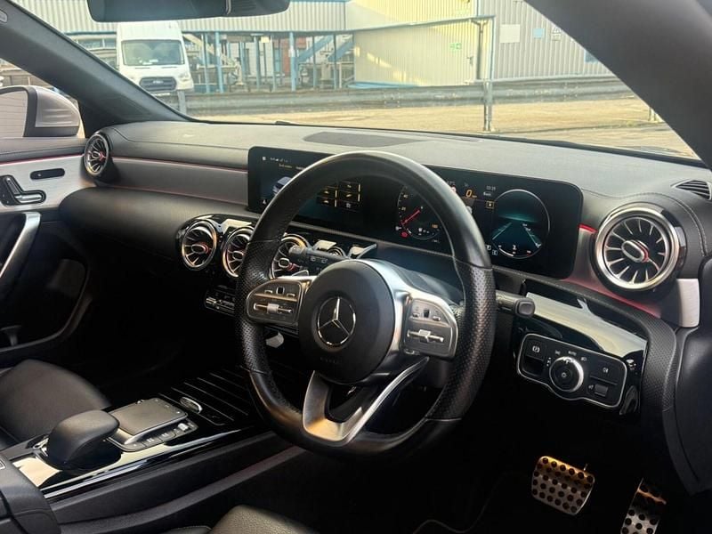 Used Mercedes CLA220 Shooting Brake AMG line 2020 Silver Estate