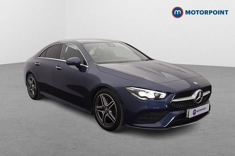 Begagnad Mercedes CLA200 AMG Line Premium 163 HK (119 kW) 2022 Sportkupé
