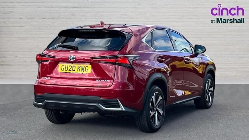 Used Lexus NX300h 197 HP (144 kW) 2020 Red SUV