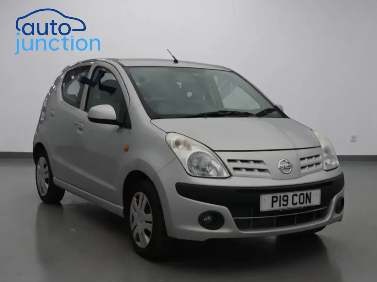 Used Nissan Pixo N-TEC 68 HP (50 kW) 2009 Silver Hatchback