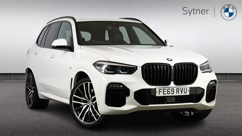 Used BMW X5 M Sport 261 HP (191 kW) 2019 White SUV