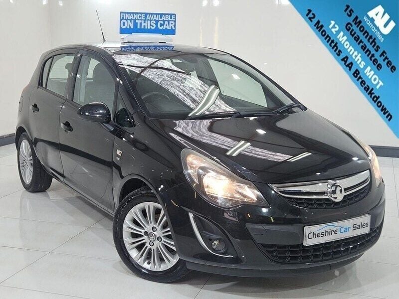 Black Used 2014 Vauxhall Corsa Hatchback | £4,195 (Good price) - Image 1/3