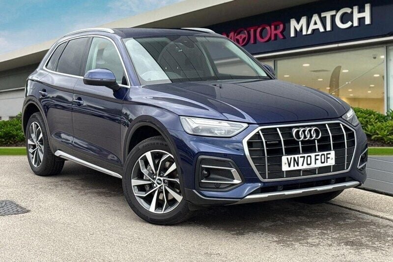 Blue Used 2020 Audi Q5 Sport SUV | £24,850 (Fair price) - Image 1/4