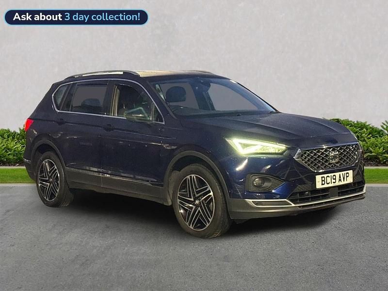 Blue Used 2019 Seat Tarraco XCELLENCE SUV | £16,365 (Fair price) - Image 1/2