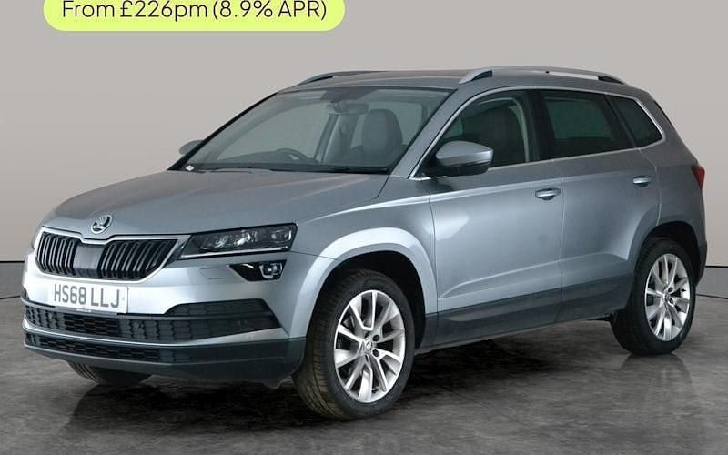Used Skoda Karoq SE L 116 HP (85 kW) 2019 Grey SUV