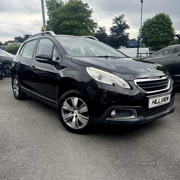 Black Used 2015 Peugeot 2008 Active SUV | £4,795 (Fair price) - Image 1/4