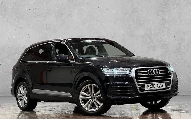Used 2018 Audi Q7 S-Line SUV | £16,985 (Good price) - Image 1/4