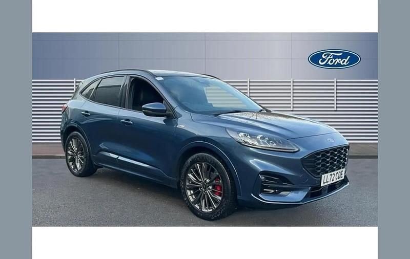 Blue Used 2022 Ford Kuga ST-Line X SUV | £17,029 (Fair price) - Image 1/4