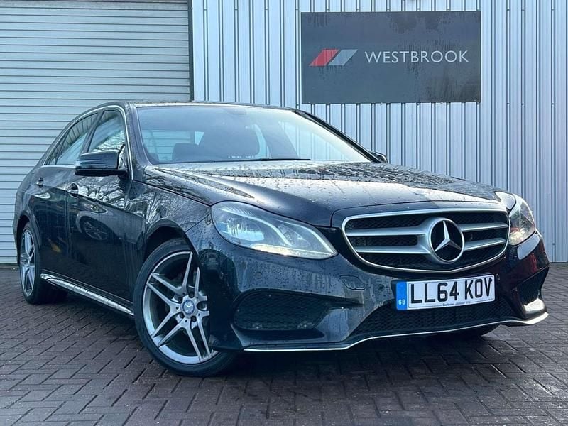 Black Used 2015 Mercedes E250 AMG line Sedan | £6,690 (Super price) - Image 1/4