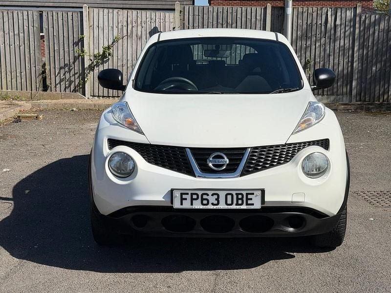 Used Nissan Juke Visia 110 HP (80 kW) 2013 White SUV
