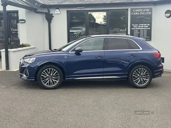 Used Audi Q3 S-Line 150 HP (110 kW) 2022 Blue SUV