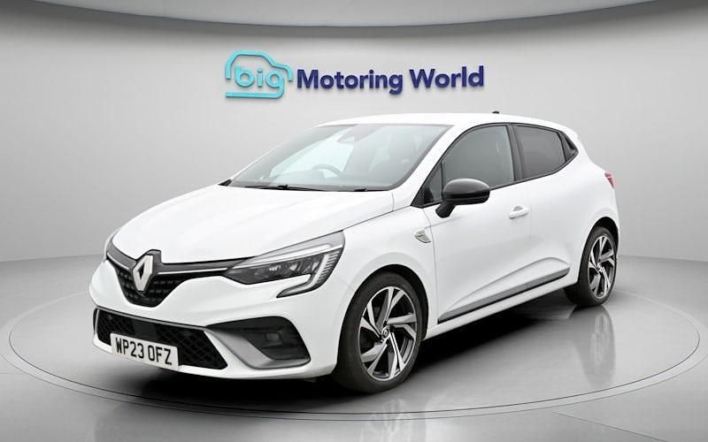 Gebraucht Renault Clio V RS Line 90 PS (66 kW) 2023 Weiß Kleinwagen
