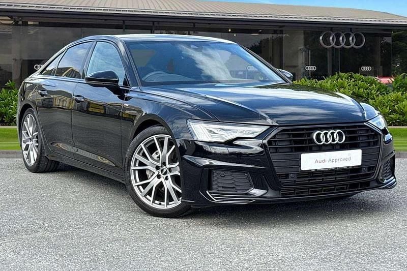 Black Used 2022 Audi A6 Black Edition Sedan | £27,950 (Good price) - Image 1/4