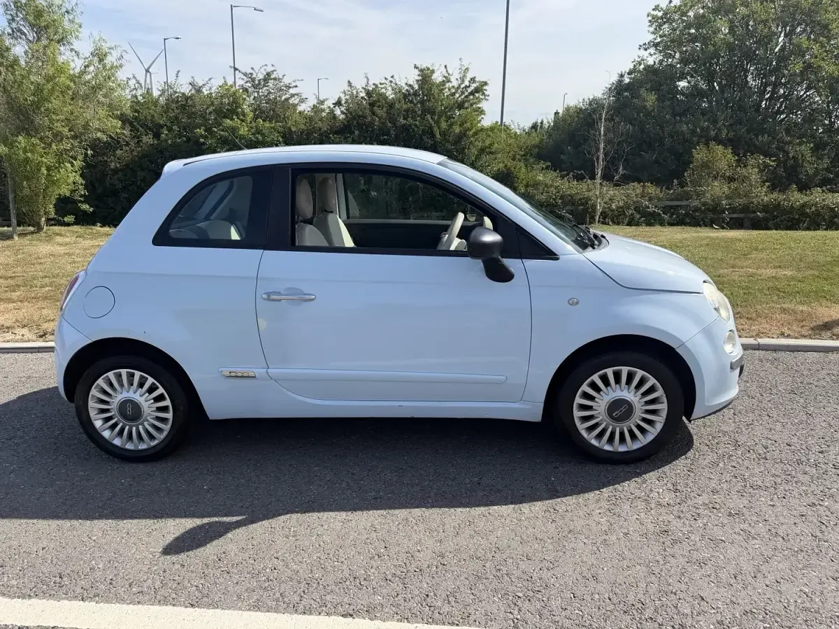 Used Fiat 500 Pop 69 HP (50 kW) 2008 Blue Hatchback