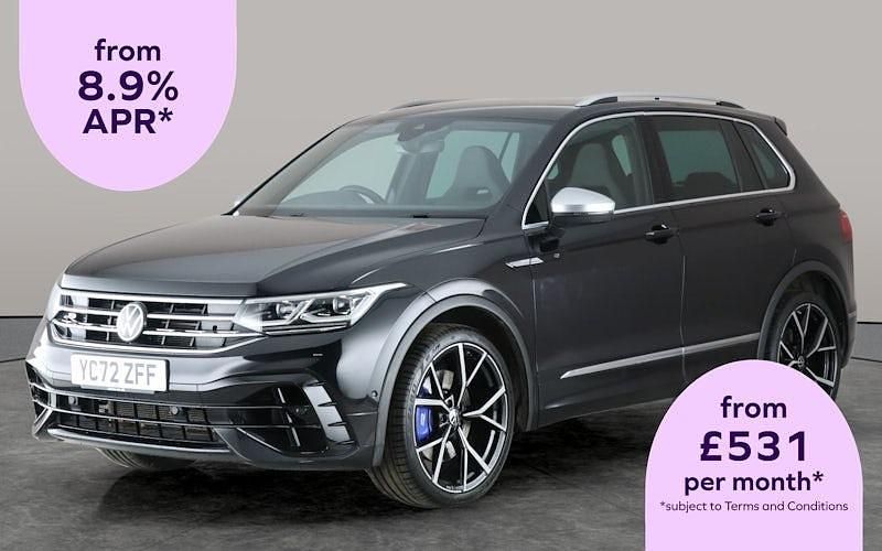 Black Used 2022 VW Tiguan R SUV | £30,536 (Super price) - Image 1/3