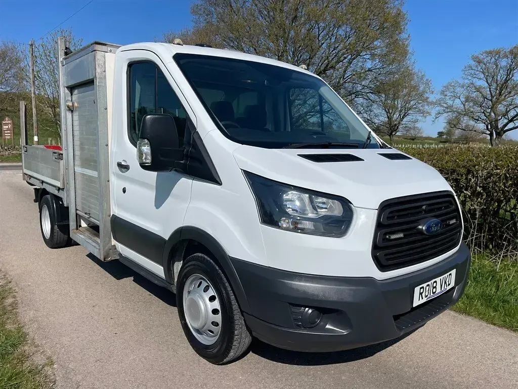 Used Ford Transit 130 HP (95 kW) 2018 White Van
