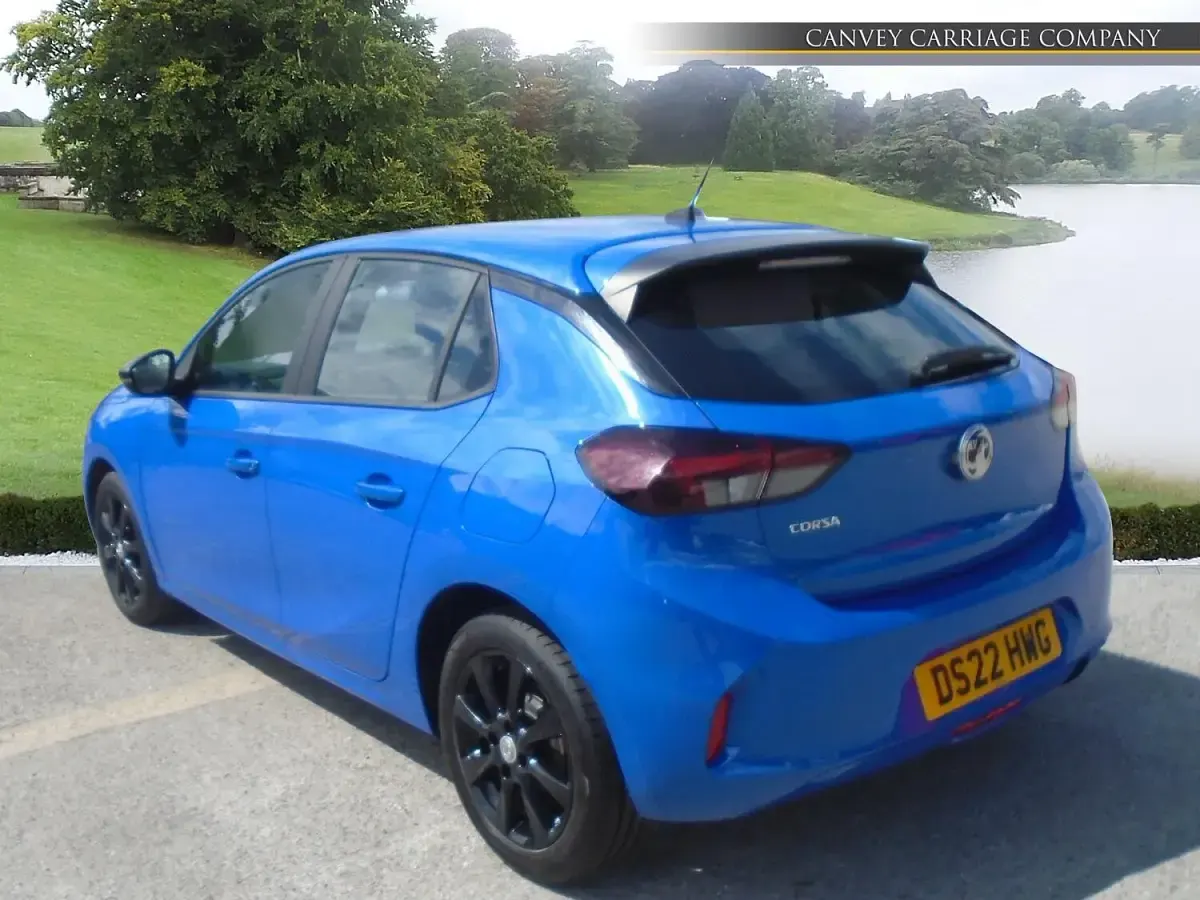 Used Vauxhall Corsa Edition 75 HP (55 kW) 2022 Blue Hatchback