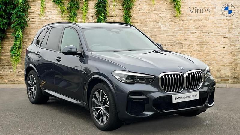 Grey Used 2022 BMW X5 M Sport SUV | £46,603 (Fair price) - Image 1/4