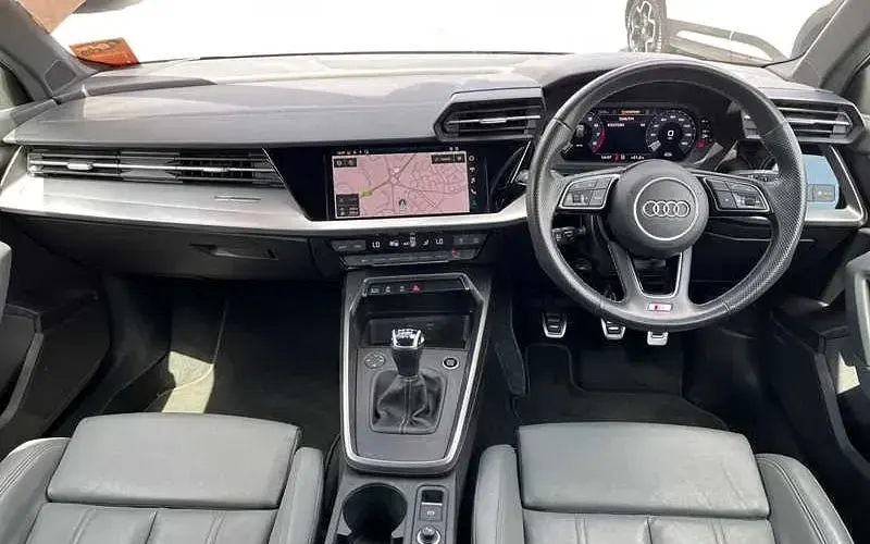 Used Audi A3 Sportback S-Line 150 HP (110 kW) 2023 White Hatchback