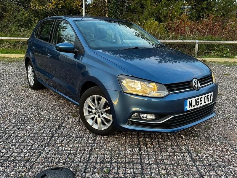 Blue Used 2015 VW Polo SE Hatchback | £7,350 (Fair price) - Image 1/4