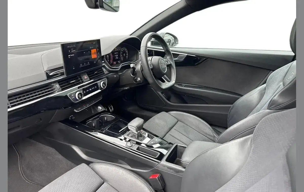 Used Audi A5 Black Edition 200 HP (147 kW) 2023 White Coupe
