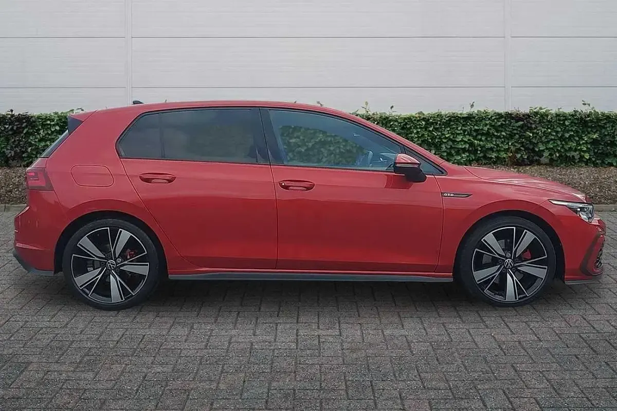 Used VW Golf VII GTD 2021 Red Hatchback