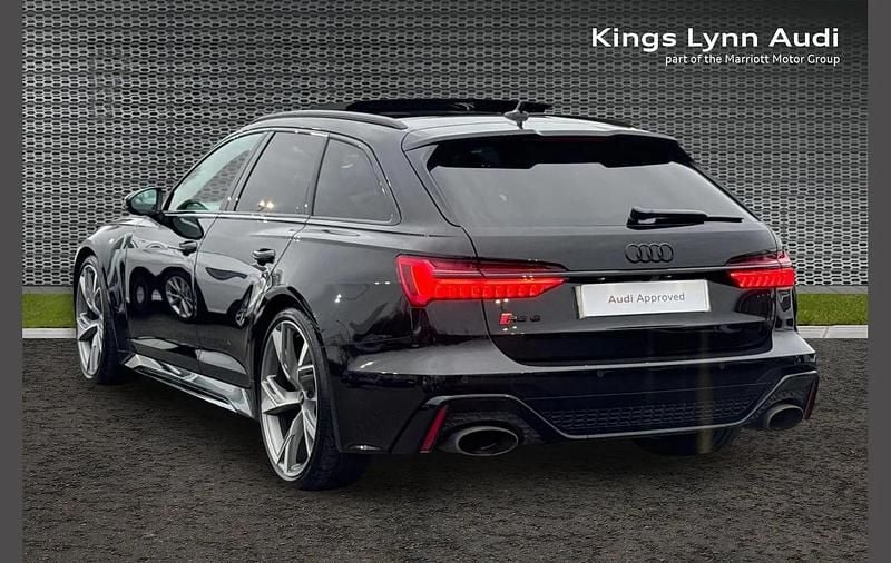 Used Audi RS6 Advanced 591 HP (434 kW) 2022 Black Estate