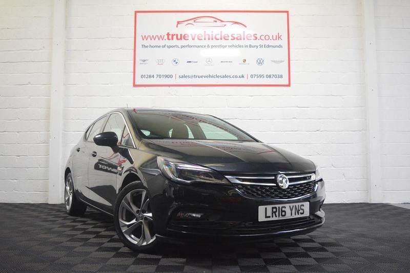 Used Vauxhall Astra SRi 136 HP (100 kW) 2016 Black Hatchback