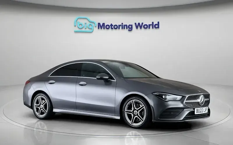 Used Mercedes CLA200 AMG line 163 HP (119 kW) 2022 Grey Coupe