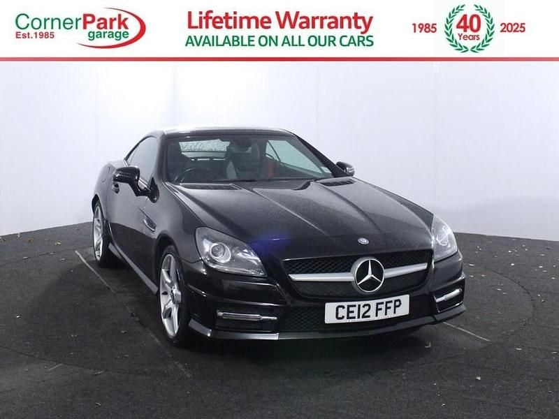 Black Used 2012 Mercedes SLK200 AMG Cabriolet | £7,999 (Fair price) - Image 1/4