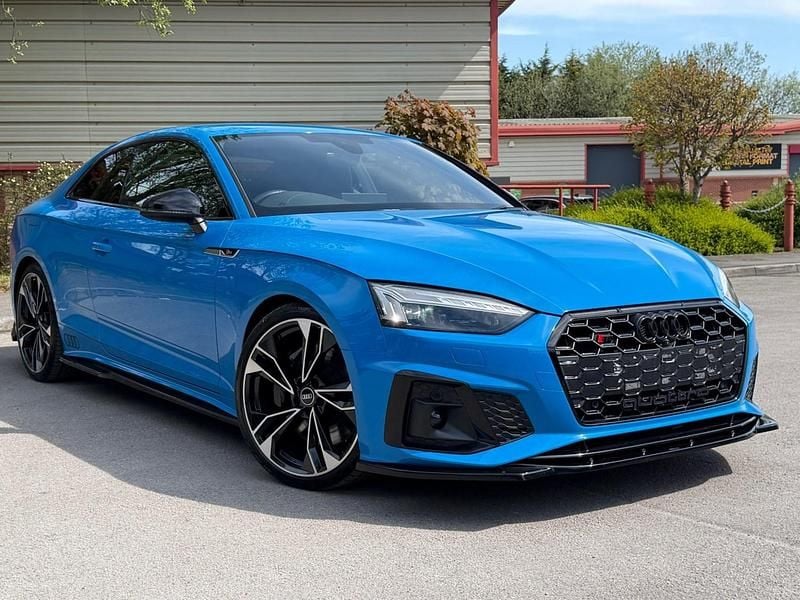 Used Audi A5 Black Edition 2022 Blue Coupe