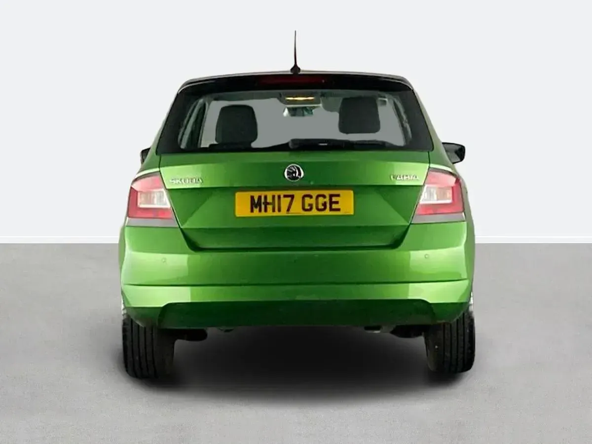 Used Skoda Fabia Colour Edition 2017 Green Hatchback