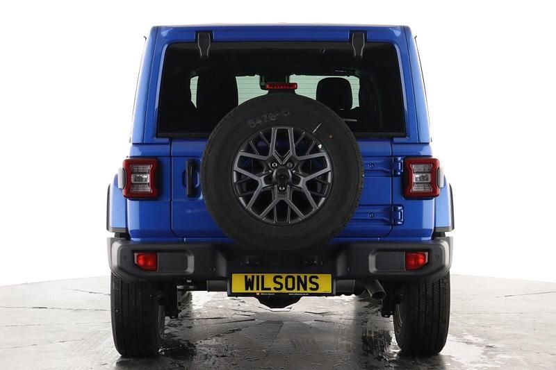 New Jeep Wrangler Sahara 272 HP (200 kW) 2025 Blue SUV