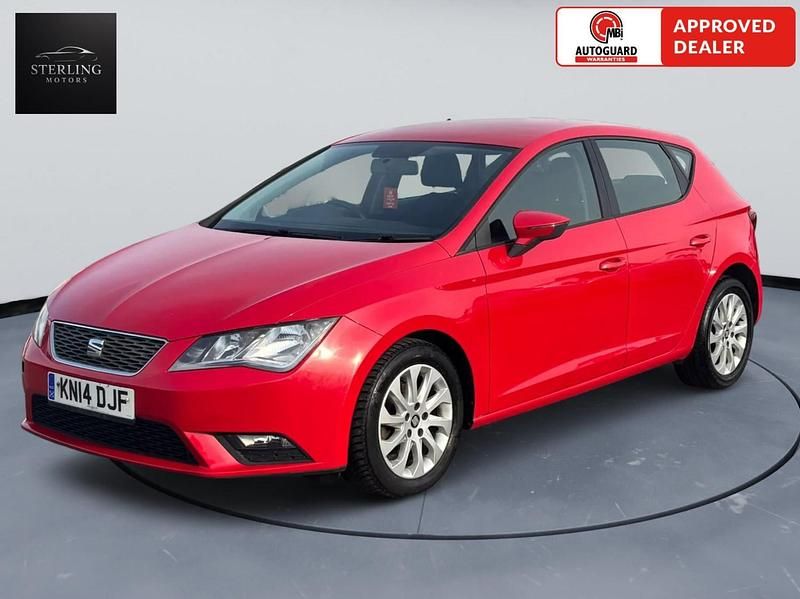 Used Seat Leon SE 110 HP (80 kW) 2014 Red Hatchback