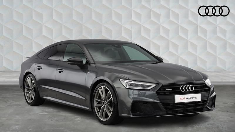 Grey Used 2023 Audi A7 Black Edition Hatchback | £36,450 (Fair price) - Image 1/4