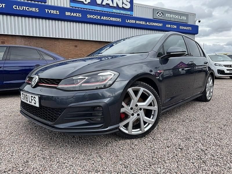 Blue Used 2018 VW Golf VII GTI Hatchback | £13,699 (Good price) - Image 1/4