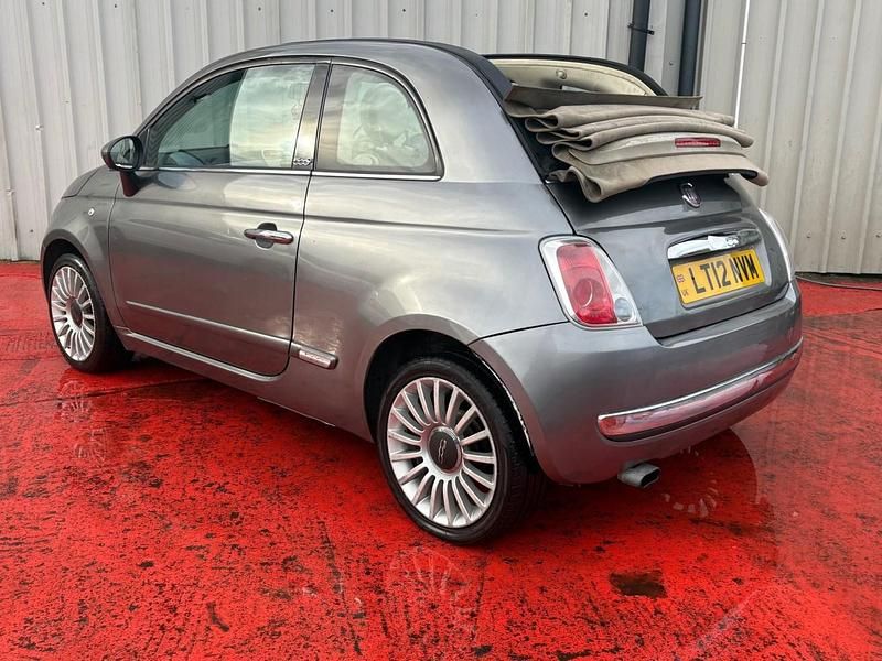 Used Fiat 500C Lounge 2012 Grey Cabriolet