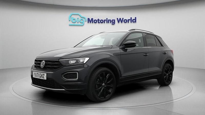 Used VW T-Roc Black Edition 110 HP (80 kW) 2022 Grey SUV