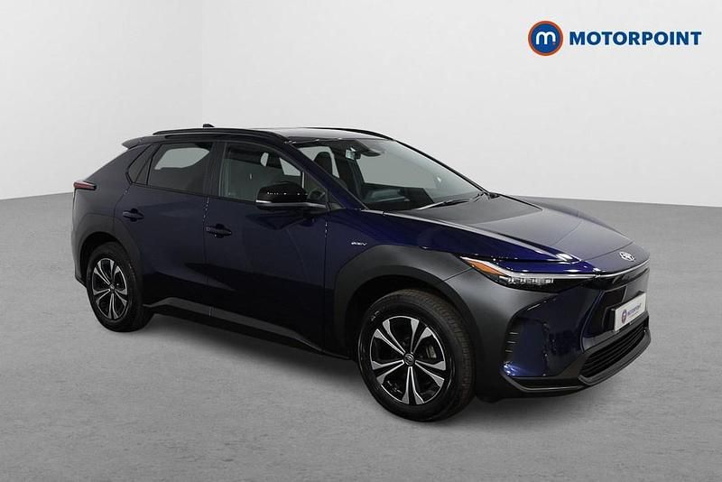 Blue Used 2024 Toyota bZ4X SUV | £26,099 (Fair price) - Image 1/4