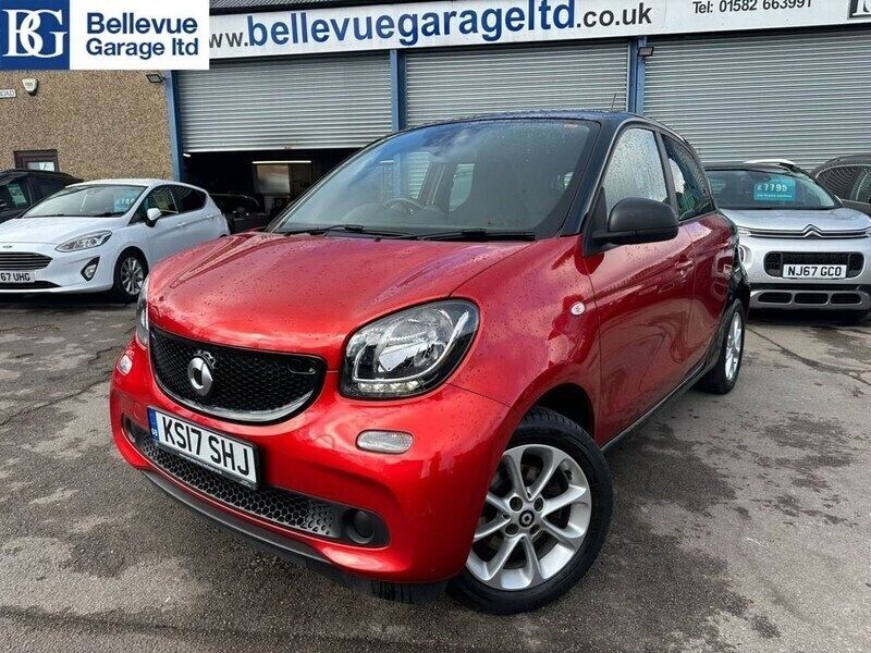 Red Used 2017 Smart ForFour Passion Hatchback | £4,999 (Fair price) - Image 1/2