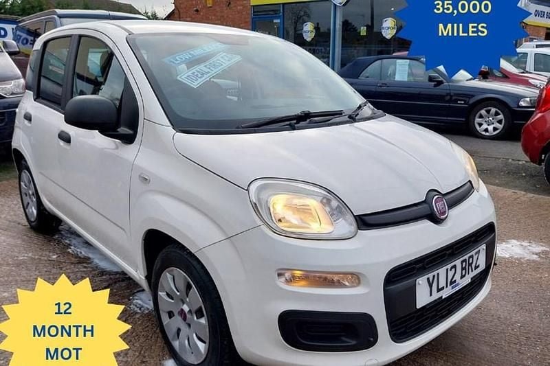 White Used 2012 Fiat Panda Pop Hatchback | £3,495 (Good price) - Image 1/1