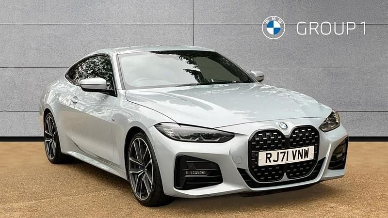Grey Used 2022 BMW 430 M Sport Coupe | £28,995 (Fair price) - Image 1/4