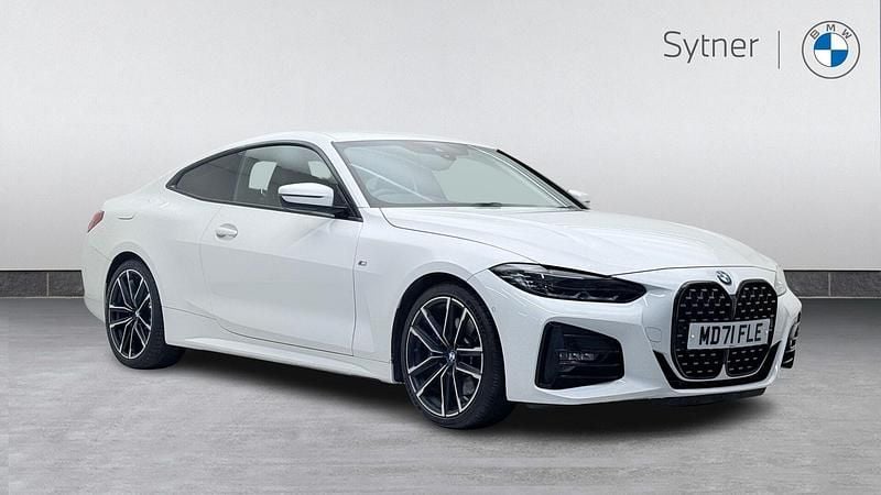 White Used 2022 BMW 430 M Sport Coupe | £32,000 (Fair price) - Image 1/4
